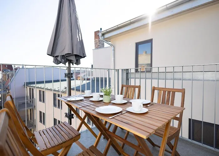 Ko-living - Captain's - Altstadt - Mit Kueche, Smart Tv & Balkon - 6p 公寓 *