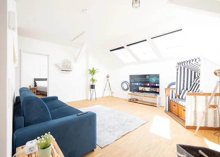 Ko-living - Captain's - Altstadt - Mit Kueche, Smart Tv & Balkon - 6p Halle (Saale)