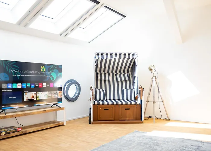 公寓 Ko-living - Captain's - Altstadt - Mit Kueche, Smart Tv & Balkon - 6p *